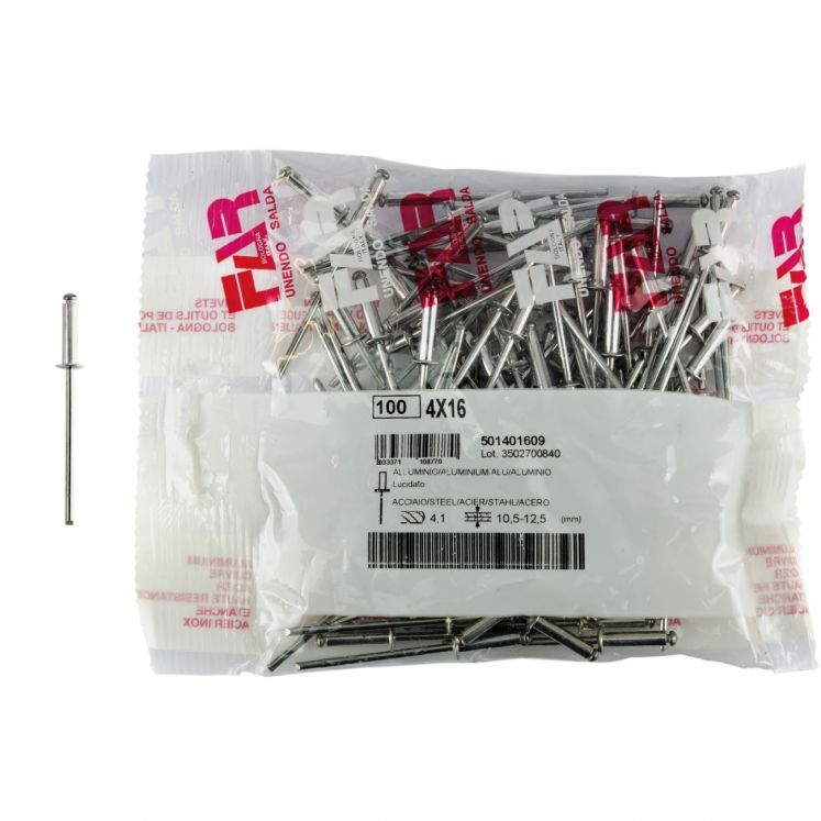 REBITES DE LIGA DE ALUMíNIO FAR F8387