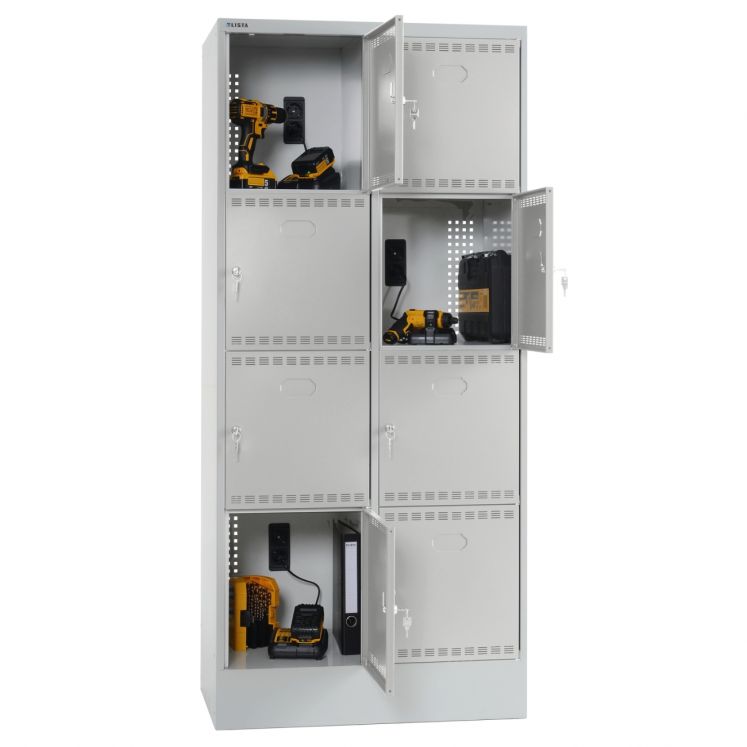 ARMÁRIOS DE CARREGADOR DE BATERIA COM COMPARTIMENTOS LISTA 98.409