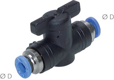 Paus de paragem com encaixe push-in, Standard