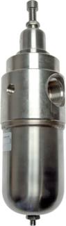 Reguladores de filtro de aço inoxidável - Sólido, até 6000 l-min