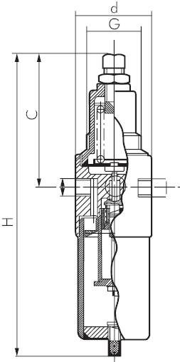 Reguladores de filtro de aço inoxidável - Sólido, até 6000 l-min