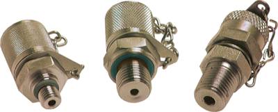 Acoplamentos de teste com rosca macho, M 16x1 5