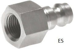 Bujão de acoplamento com rosca fêmea, NW 5