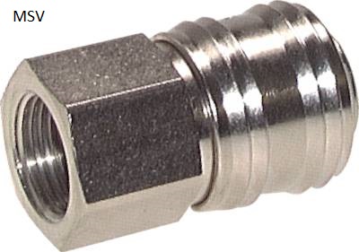 Soquetes de acoplamento com rosca fêmea, NW 7 2