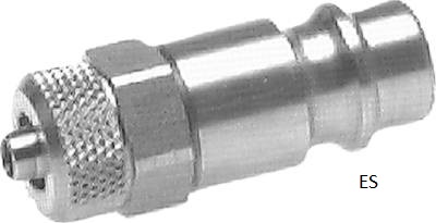 Bujão de acoplamento com porca de bloqueio, NW 7 2