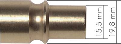 Soquetes de acoplamento com rosca fêmea, NW 12