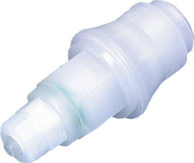 Tomadas de acoplamento, POM - PVDF com conexão de mangueira, NW 5