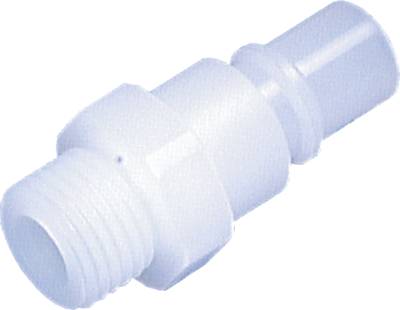 Bujões de acoplamento feitos de POM - PVDF com conector roscado, NW 7,2
