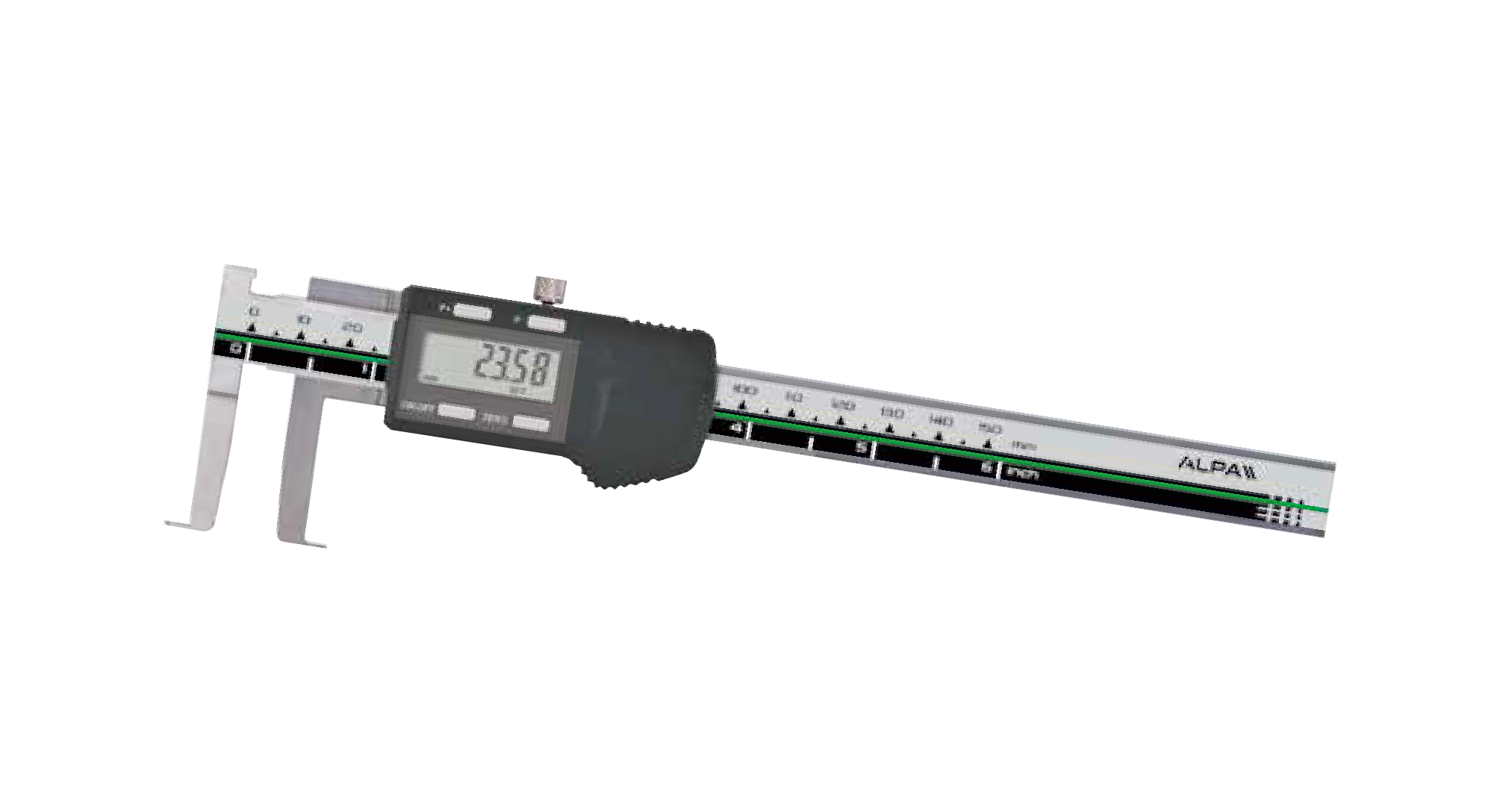Alpa - Paquímetro Digital de Ranhuras Internas