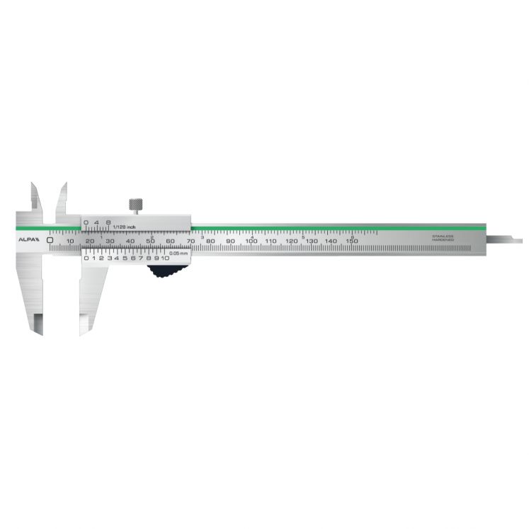 Alpa - Paquímetro de Nónio Monobloco
