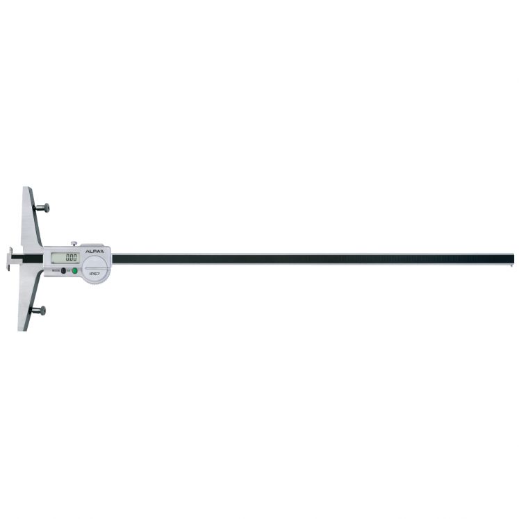 Alpa - Paquímetro de Profundidade IP67 Megaline c/ Caixa de Madeira