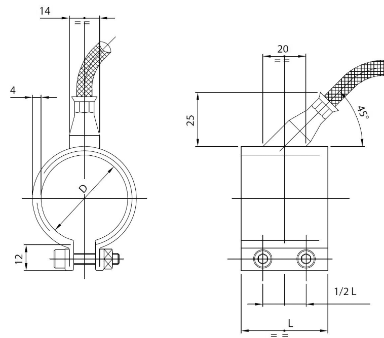 Resistências Anelares Inox para Bico