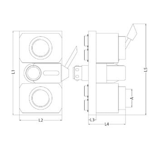 Placa de Conexão com Distribuidor (Máquina)