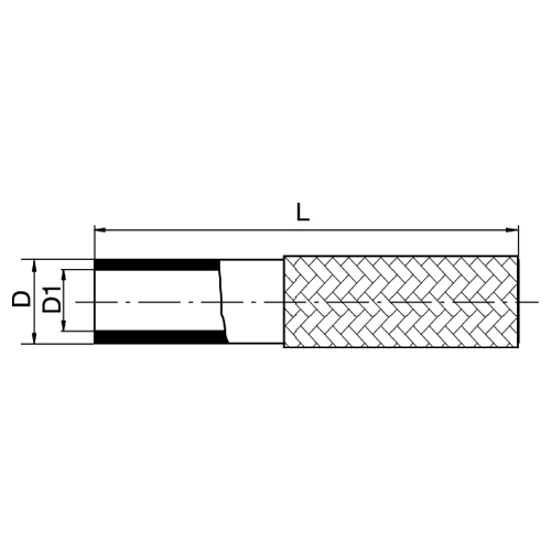 Mangueira Silicone Trança INOX 170ºC Água