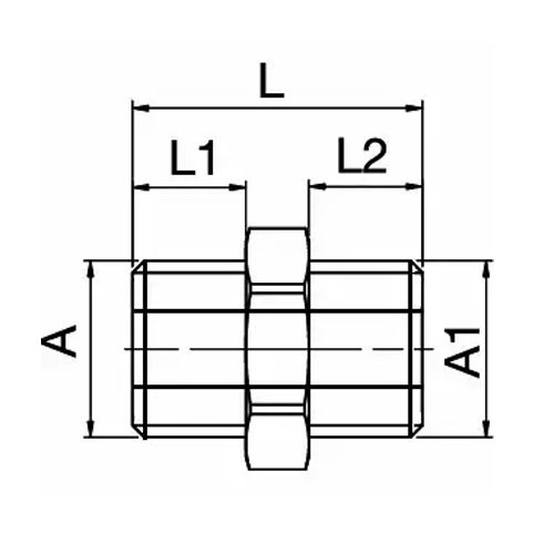 Redutor Macho/Macho Bspt