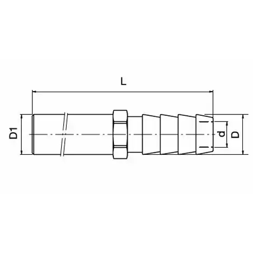 Extensão Adaptador Mangueira