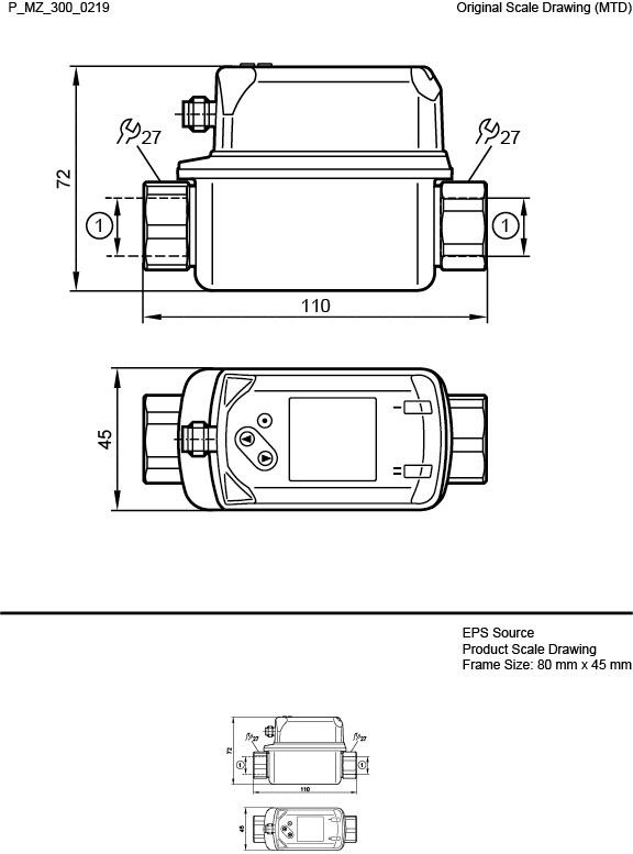 Monitor de 1 Zona - Vortex Digital