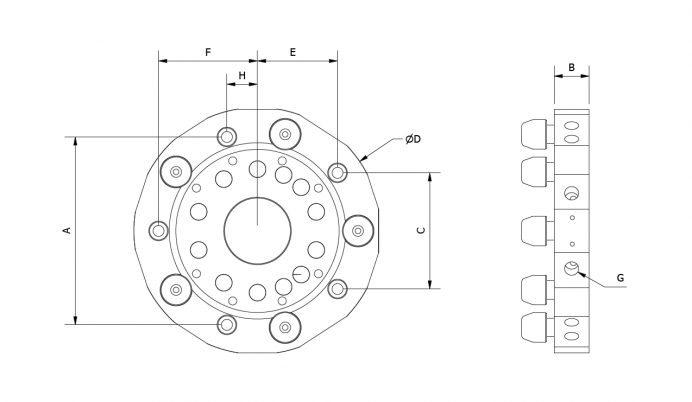 Troca Rápida - Lado da Pinça