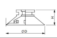 Ventosas Planas - Série F