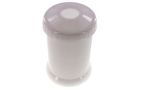 Pistolas de pulverização com regulação da corrente de pulverização e copos de plástico, 0 7 litros