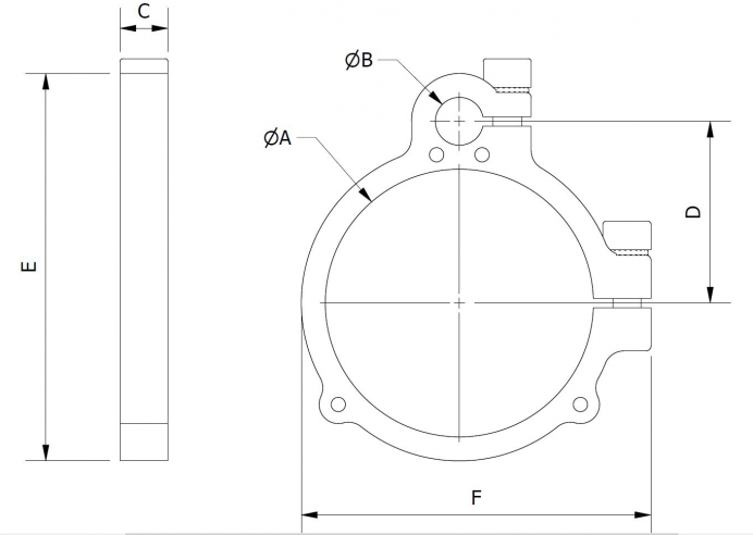 Braçadeira Combinada Pinça / Cortador