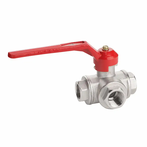 Válvula de esfera 3 vias - Fêmea