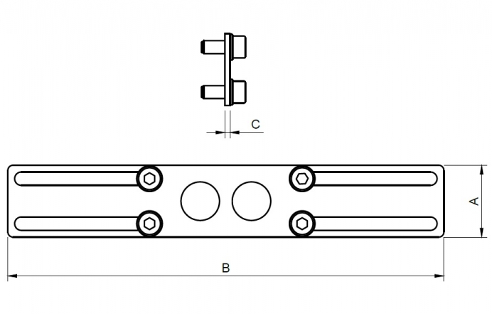 Placa de Acabamento do Perfil