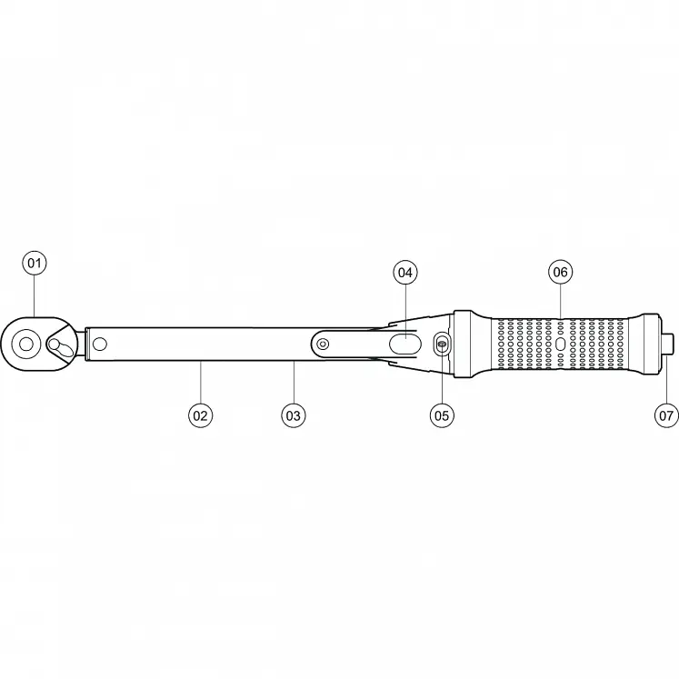 WODEX CHAVE TORQUE E6696
