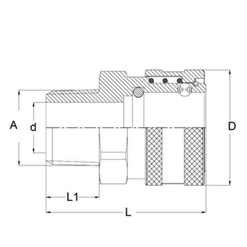 Acoplamento Macho BSPT