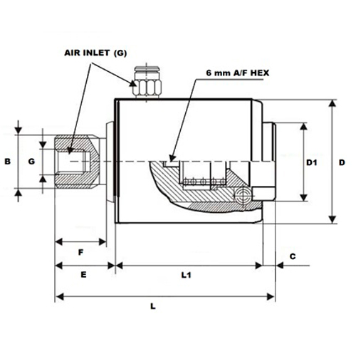 Acoplamento Rápido Pneumático KO