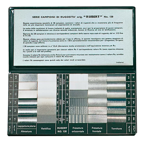 Alpa - Conjunto de Amostras de Rugosidade