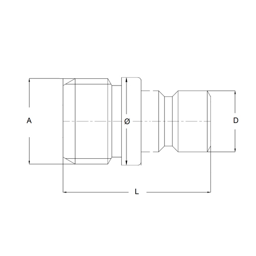 Recores com Sextavado Interior