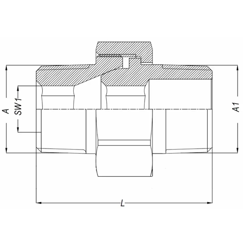 Acoplamento Duplo Ajustável