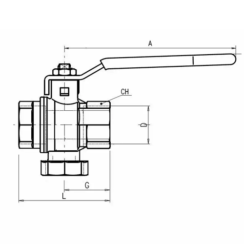 Válvula de esfera c/ filtro integrado