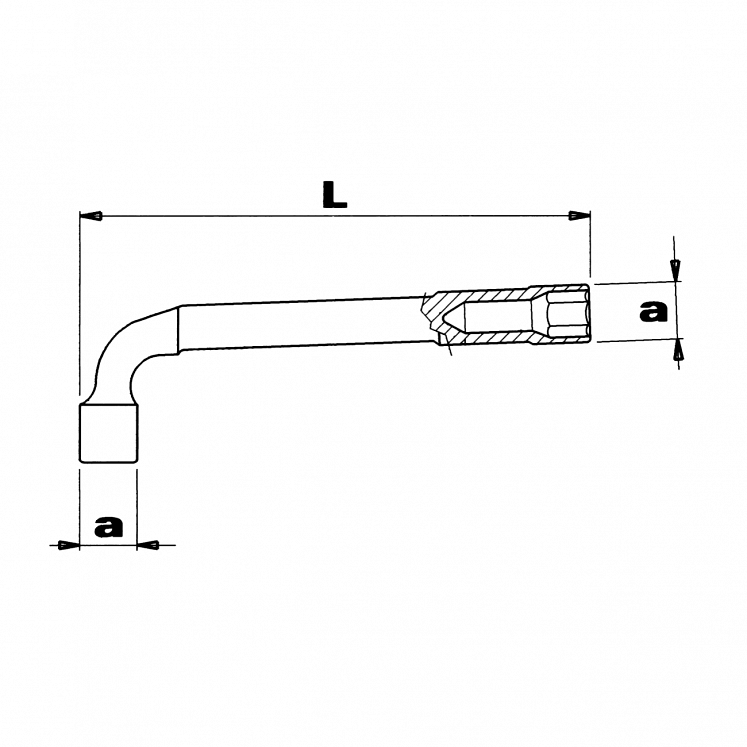 WODEX WX1860 DOUBLE HEADED SOCKET WRENCHES HEAVY DUTY