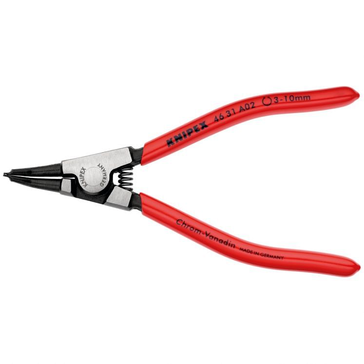 KNIPEX 46 31 A02/A12/A22/A32/A42 45º BENT NOSE PLIERS FOR EXTERNAL CIRCLIPS