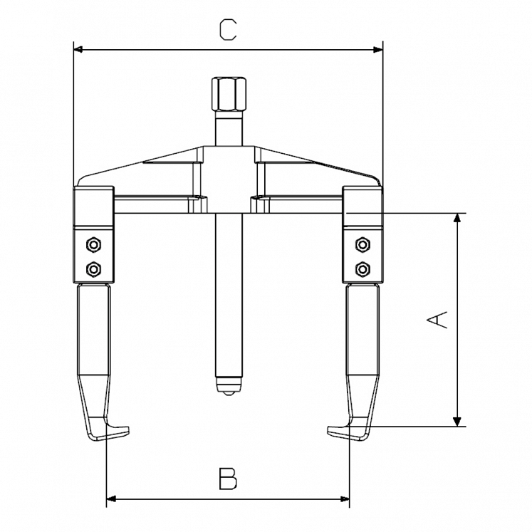 MECHANICAL PULLERS WITH 2 JAWS WRK