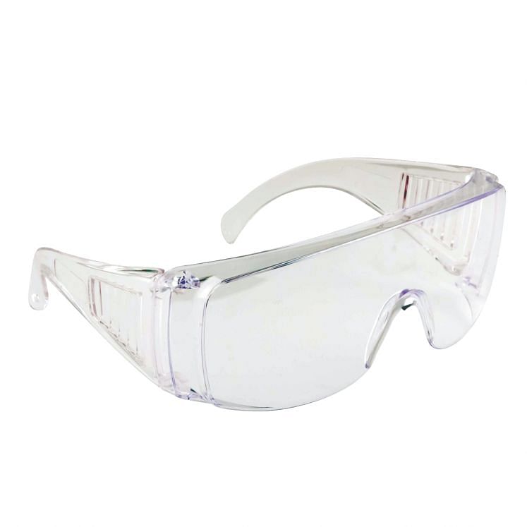 TRANSPARENT POLYCARBONATE PROTECTIVE EYEWEAR