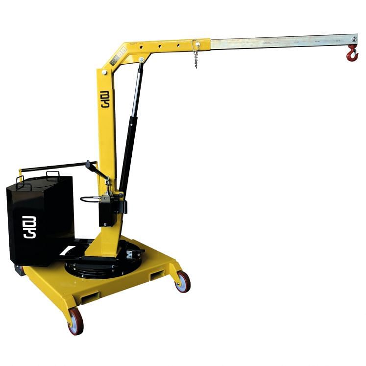 B-HANDLING BALLASTED ROTATING CRANES 360 º WITH MANUAL EXTENSION