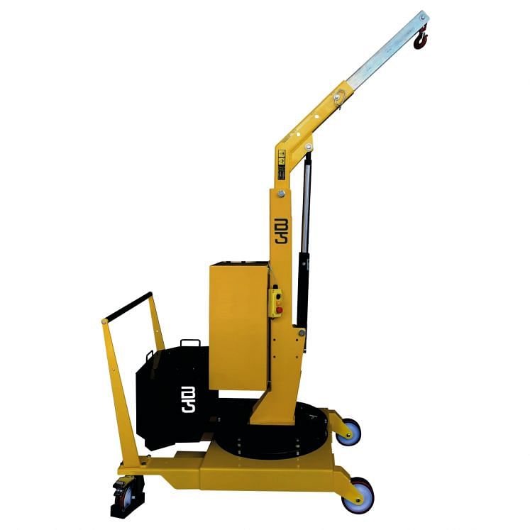 B-HANDLING BALLASTED REVOLVING CRANES WITH PROGRESSIVE LIFTING AND MANUAL EXTENSION M9420