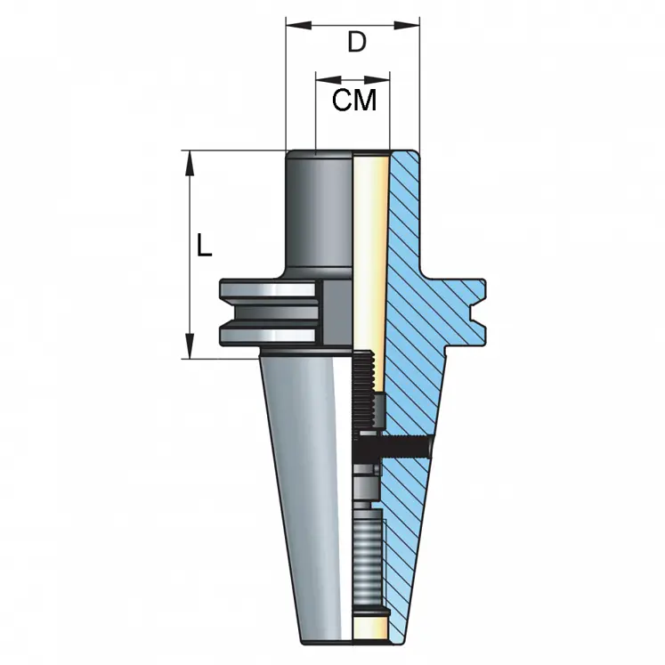 EROGLU REDUTOR CM PARA REBARBAS DIN 69871 SK A C0122