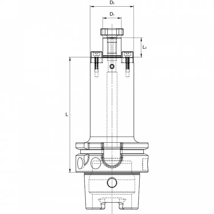 SCHÜSSLER CONES PORTAFRESAS DE ARRASTE FIXO DIN 69893 HSK A C2079