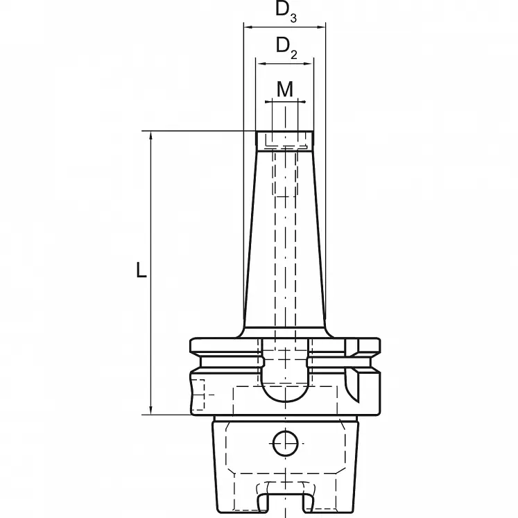 EROGLU CONES PARA ACOPLAMENTOS ROSCADOS DIN 69893 HSK A C2103