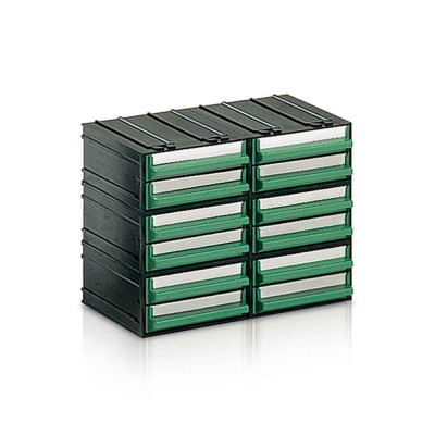 TECNOTELAI MóDULOS DE 12 GAVETAS EM POLIESTIRENO