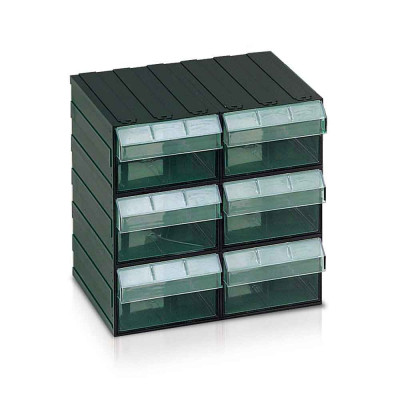 TECNOTELAI MóDULOS DE 6 GAVETAS EM POLIESTIRENO