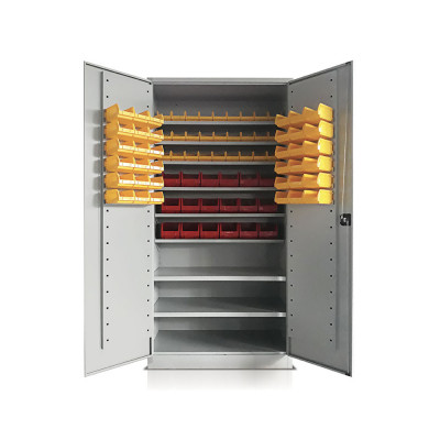 TECNOTELAI ARMáRIO COM PORTAS PARA CAIXAS