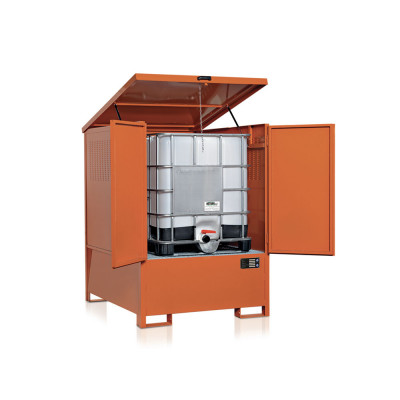 TECNOTELAI ARMáRIO METáLICO COM TANQUE DE PROTEçãO PARA CISTERNAS