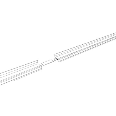 TECNOTELAI CALHA DE ALUMíNIO PARA ESCADA DESLIZANTE