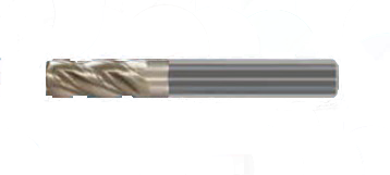 Fresa de carboneto sólido 3 - 20 mm, 4 arestas de corte KERFOLG