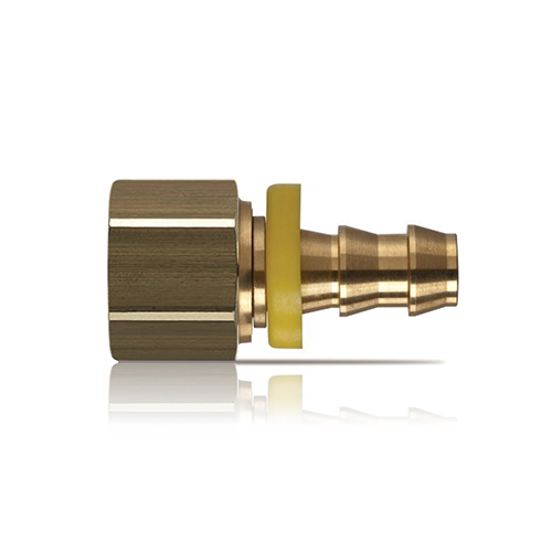 Conector de Mangueira - Rosca Fêmea Bsp, Push Lock